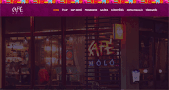 Desktop Screenshot of molorestaurant.hu