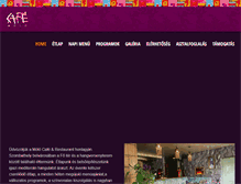 Tablet Screenshot of molorestaurant.hu